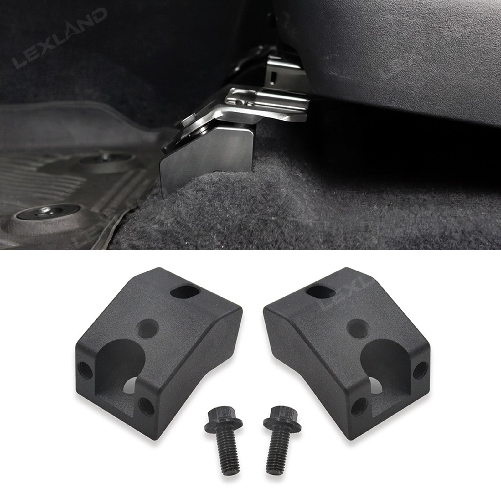 Tacoma/4Runner Front Seat Jackers Aluminum Alloy Riser Spacer Lift