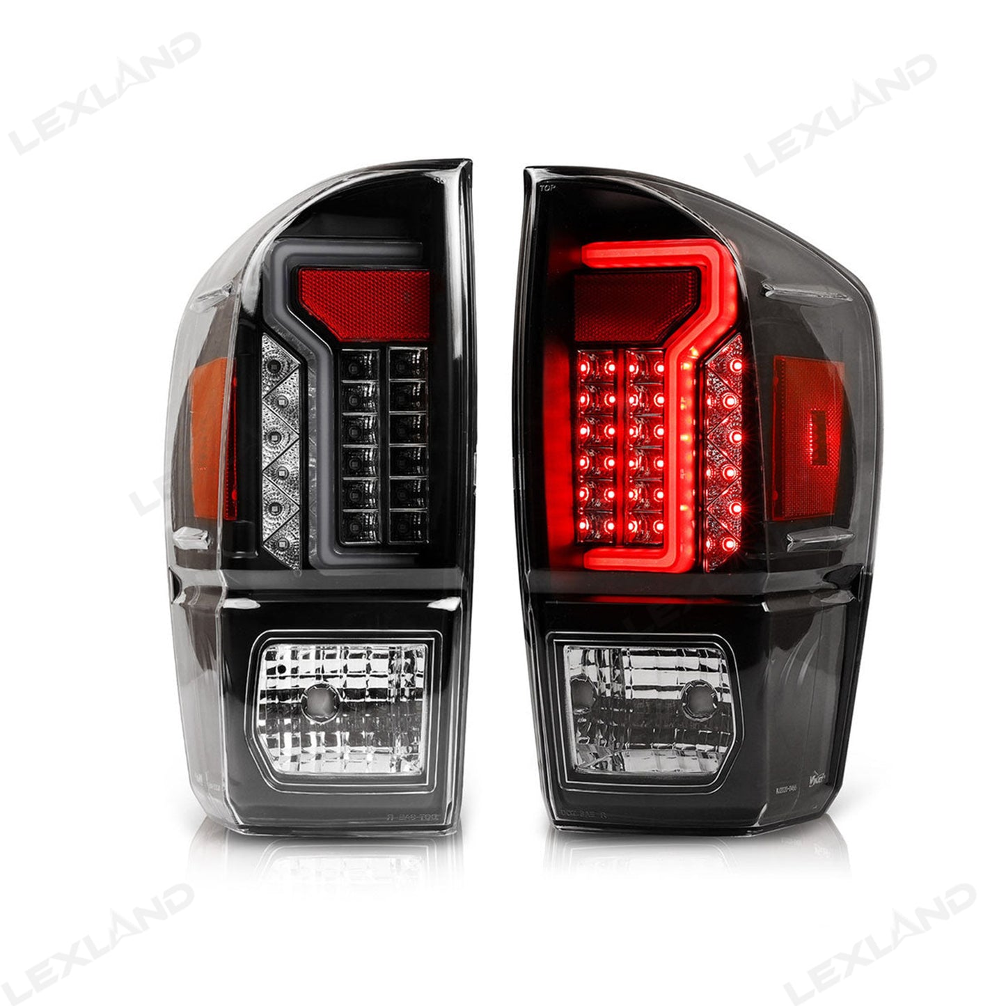 Tacoma 3rd Gen LED Tail Lights Taillights Assembly Plug-and-Play Rear Lamps for Toyota