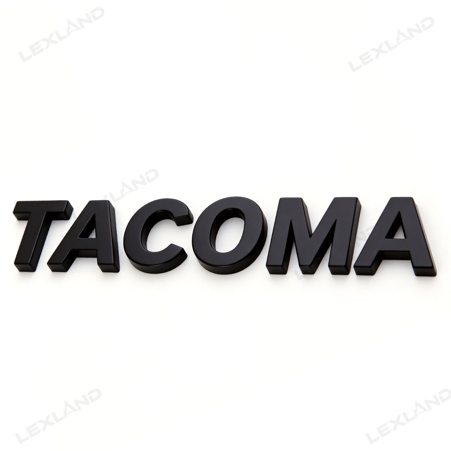 Tacoma Hood Letter Inserts Black Emblem Overlays For Toyota