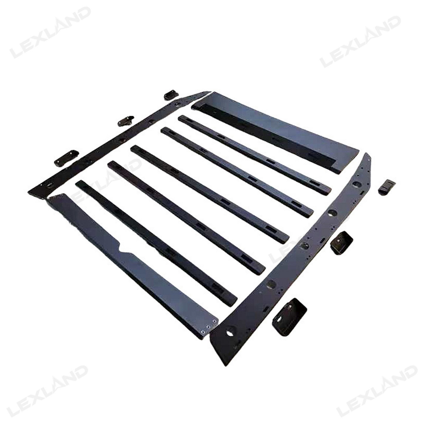 Tacoma Roof Rack Split Crossbar Carbon Steel Roof Cargo Platform Cross Bar