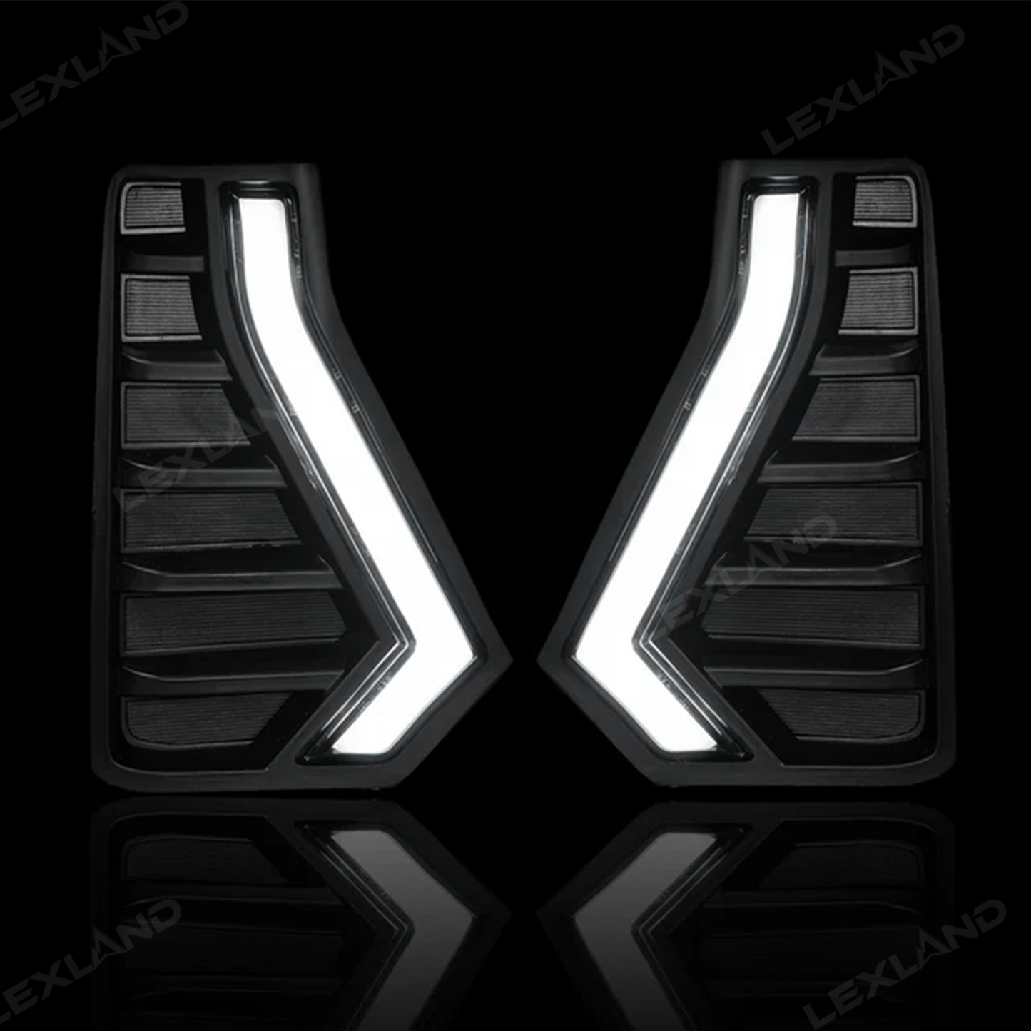 Tacoma LED Daytime Running Lights DRL Dual-Color Fang Lamps for Toyota