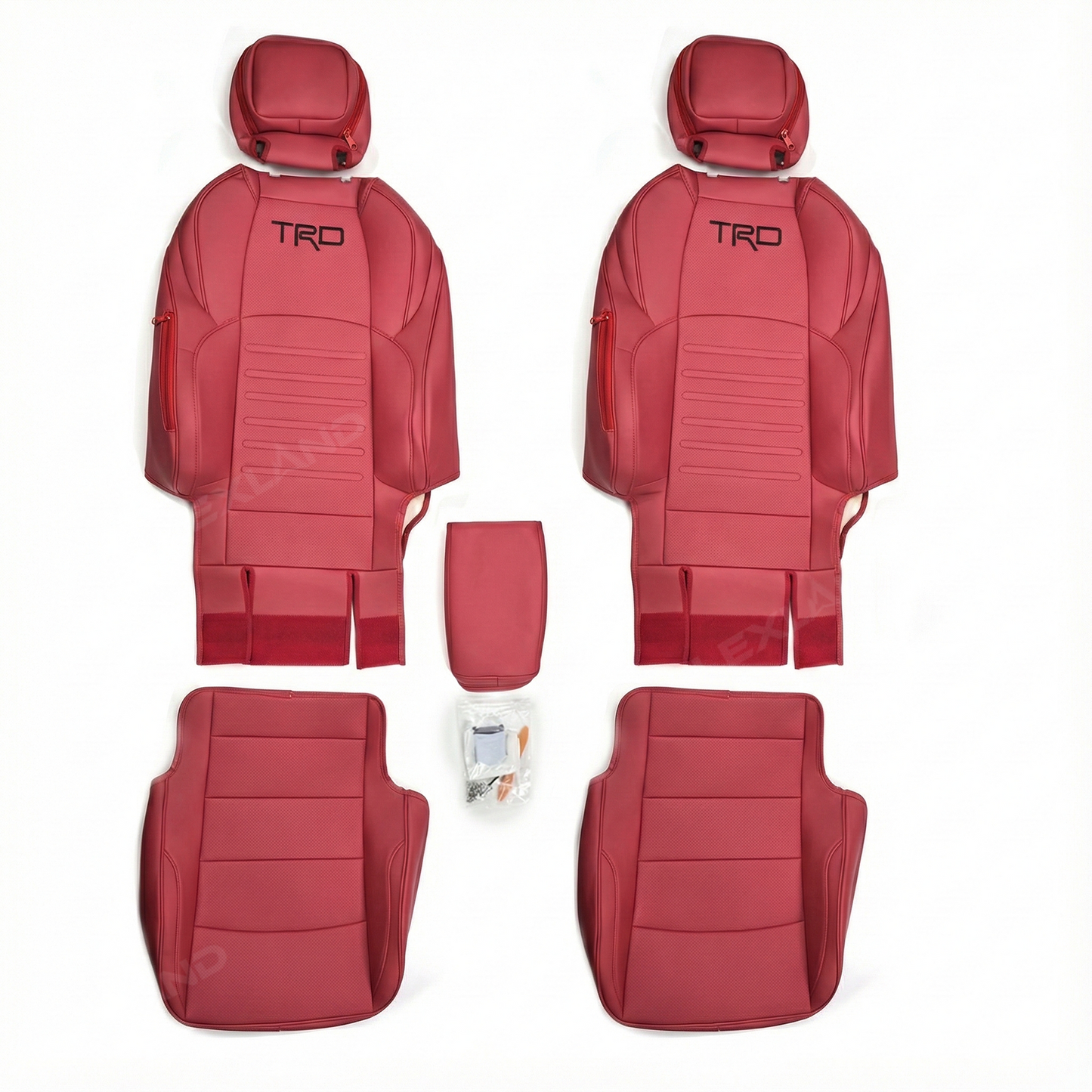 Tacoma/4Runner Seat Covers Embossed Seat Protectors with TRD Logo for Toyota
