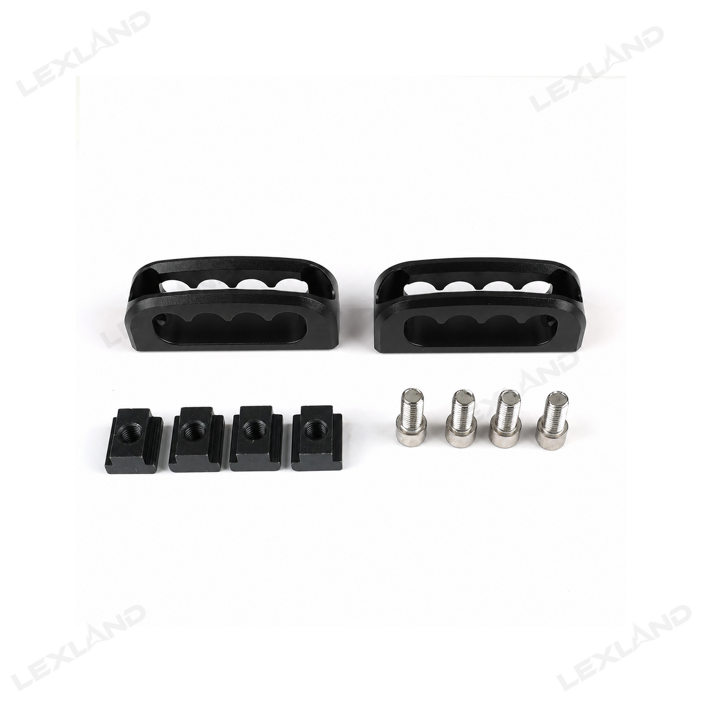 Tacoma Tie Down Anchors Aluminum Bed Rail Cleats for Toyota