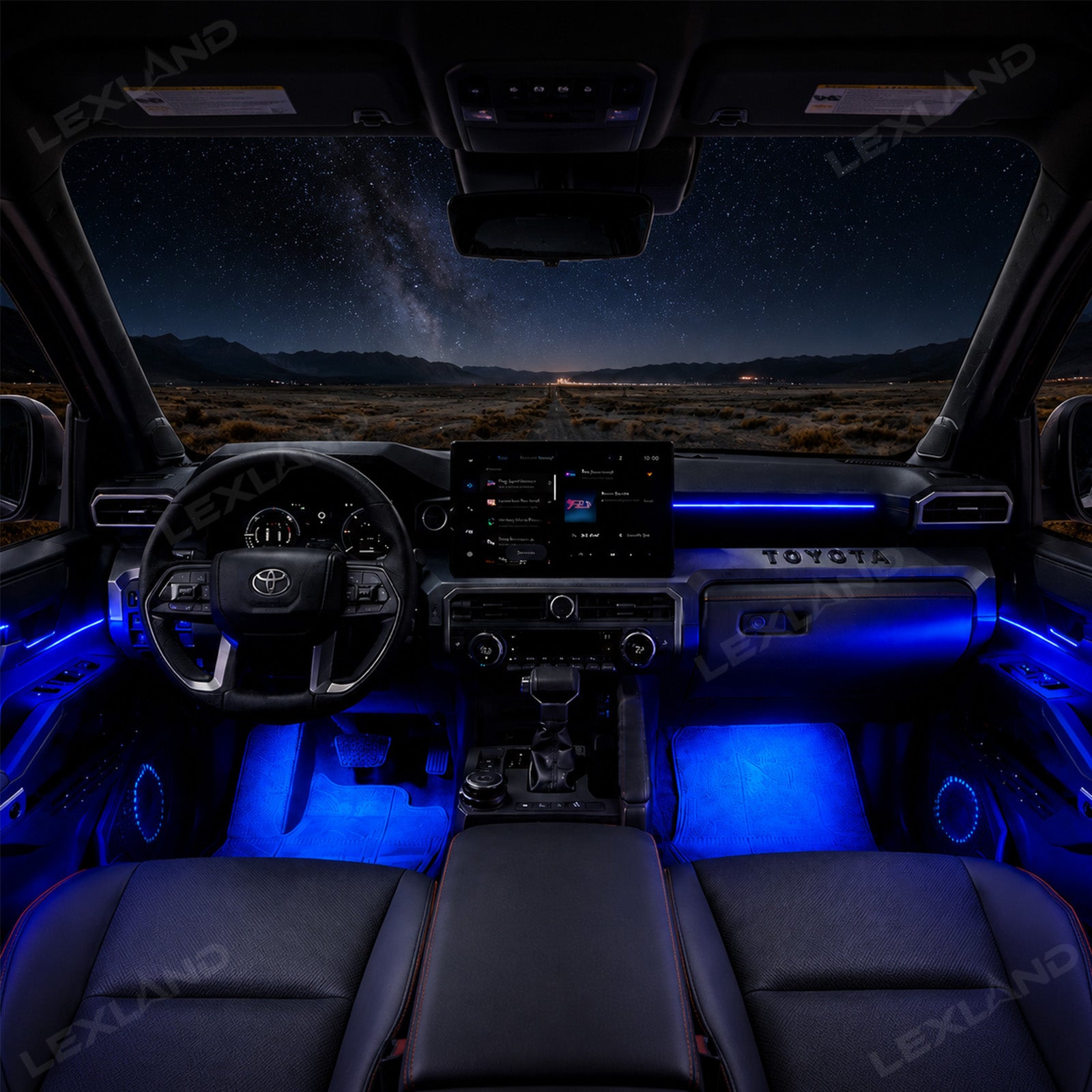 HARMONY 5-45 LEDライト Tacoma RGB Ambient Lighting Kit Dynamic Interior LED Light Strips