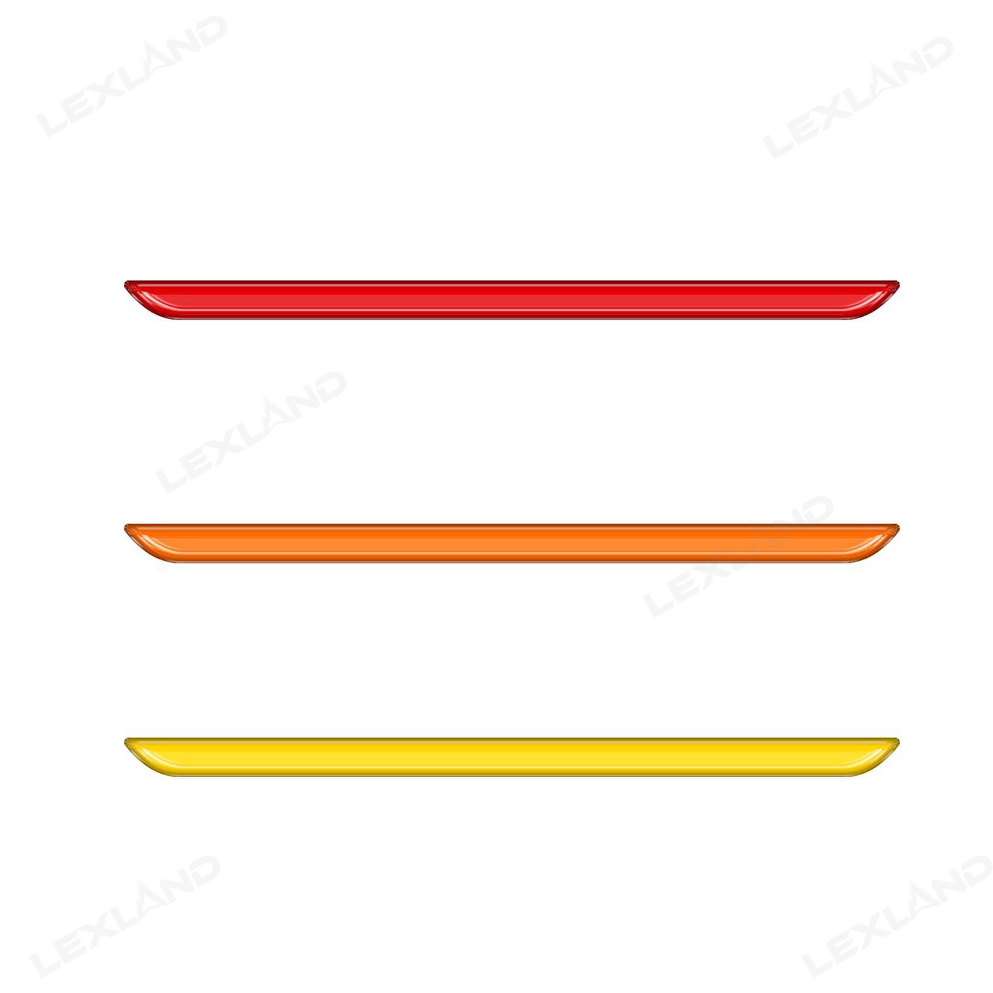 Tundra Heritage Grille TRI-Color Line Inserts Grille Decorative Overlays Grille Tri Bar Decals for Toyota
