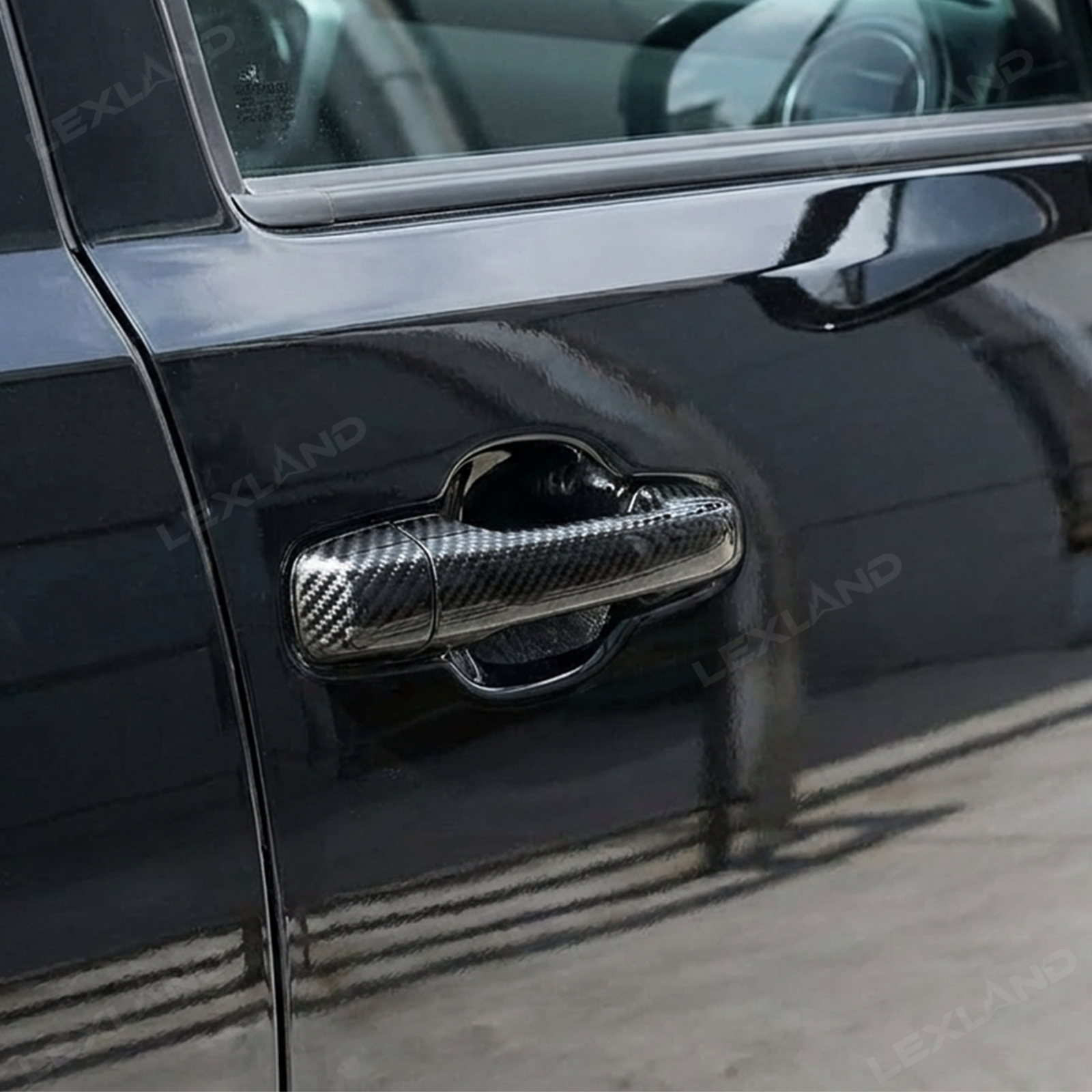 DLOVEG Exterior Door Handle Bowl Cover Compatible For Toyota RAV4 2019