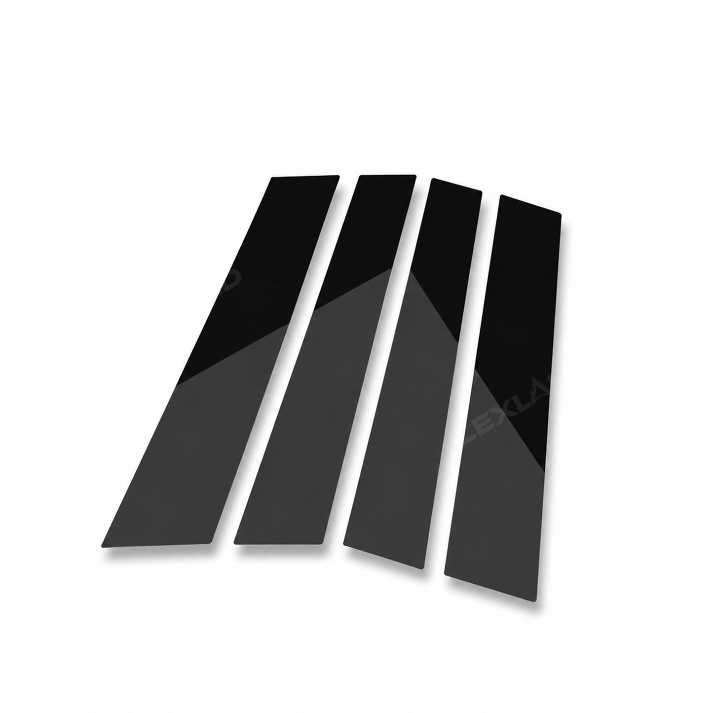 Tacoma B Pillar Trim Covers Door Pillar Overlays Decals 4PCS for Toyota