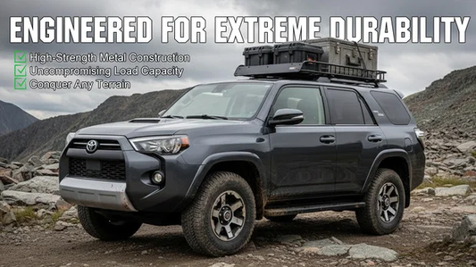4Runner Roof Rack Cross Bars Upgrade: What to Know Before Adding Cargo Crossbars to  4Runner(2010–2024)