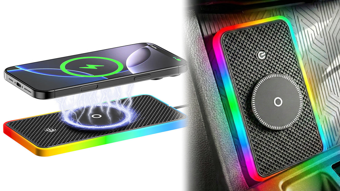 A Practical Interior Upgrade: Magnetic Wireless Charging Pad with Ambient Light for Tacoma and 4Runner