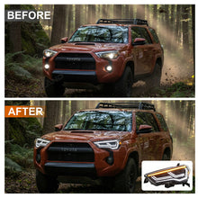 4Runner LED Headlights with Sequential Turn Signal Front Head Lights Headlamps for Toyota