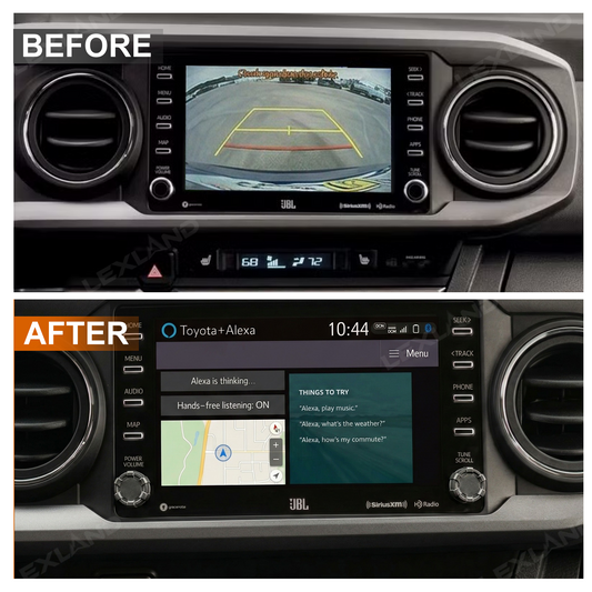 Tacoma 3th Gen Radio Knobs ABS Volume Knob Replacement Kit 2PCS for Toyota