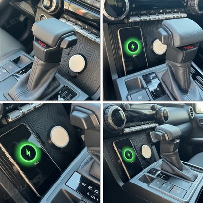 Tacoma Dual MagSafe Wireless Charging Stand Charger Mount for Toyota