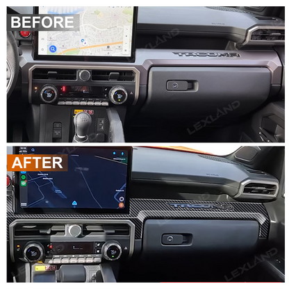 Tacoma Dashboard Cover Center Console Dash Trim Strip Interior Cover for Toyota