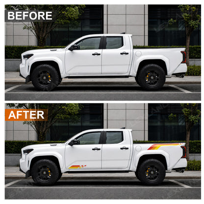Tacoma Tailgate Body Vinyl Decals Truck Graphics Stripes Stickers for Toyota