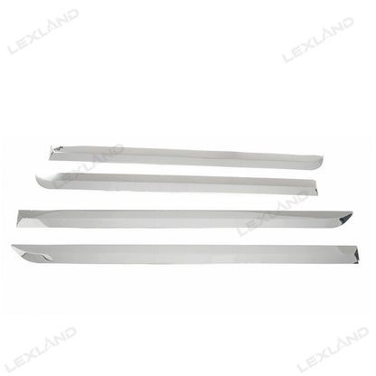 Tacoma Door Body Side Molding Trim Protector Stainless Steel Exterior Side Door Accent Trim 4PCS
