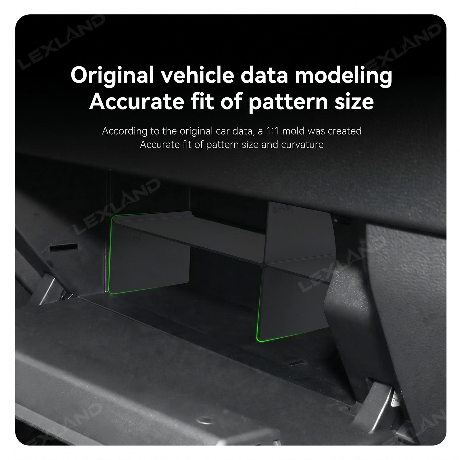 Tundra Glove Box Organizer Insert ABS Storage Divider Interior