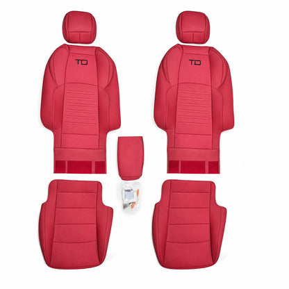 Tacoma /4Runner Seat Covers Embossed Seat Protector with TRD Style for Toyota