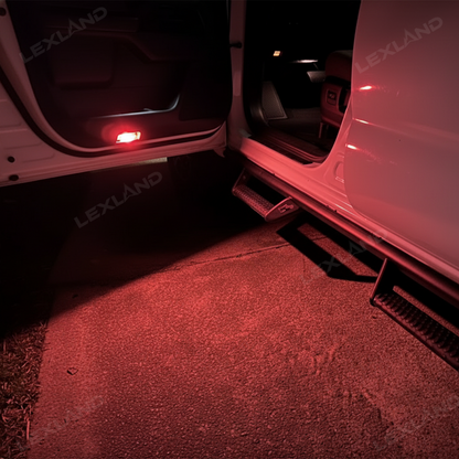 Tacoma Puddle Lights LED Courtesy Lights Dual-Color Door Welcome Lights for Toyota