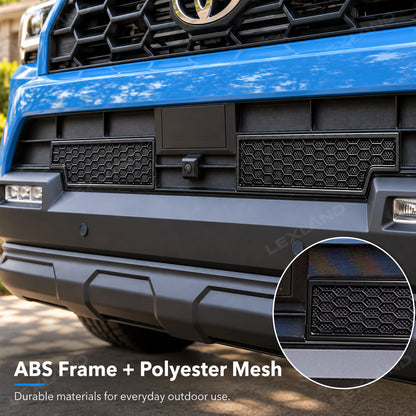 4Runner Grille Mesh Insert Front Lower Bumper Bug & Debris Protective Screen Covers for Toyota