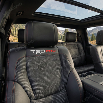 Tundra Seat Covers Camo Seat Protector with TRD PRO Logo for Toyota