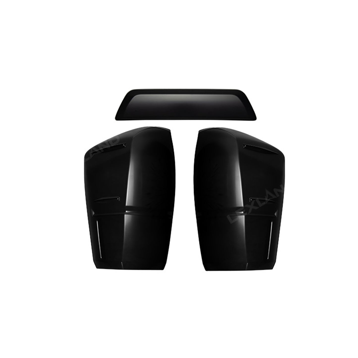 Tacoma Smoked Tail Light Covers & Third Brake Light Cover Rear Lamp Protector for Toyota