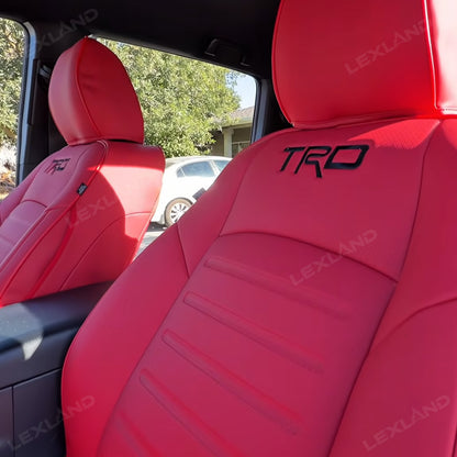 Tacoma/4Runner Seat Covers Embossed Seat Protectors with TRD Style for Toyota