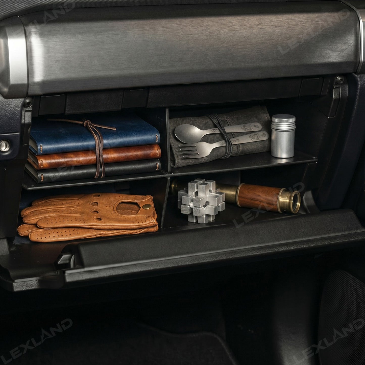 4Runner Glove Box Divider Organizer Insert Interior Accessories for Toyota