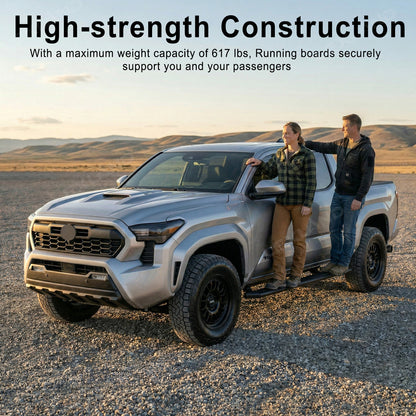Tacoma Running Boards Aluminum Alloy Side Steps Nerf Bars for Toyota