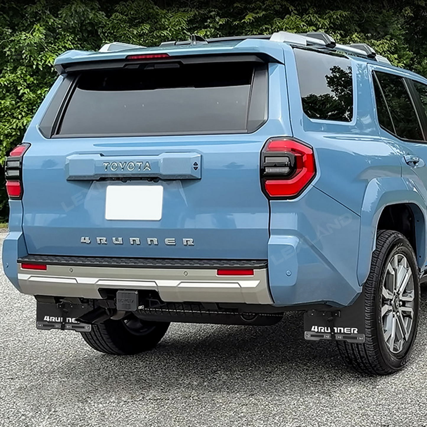 4Runner Mud Flaps No-Drill Splash Guards Front & Rear Fender Mudguards for Toyota