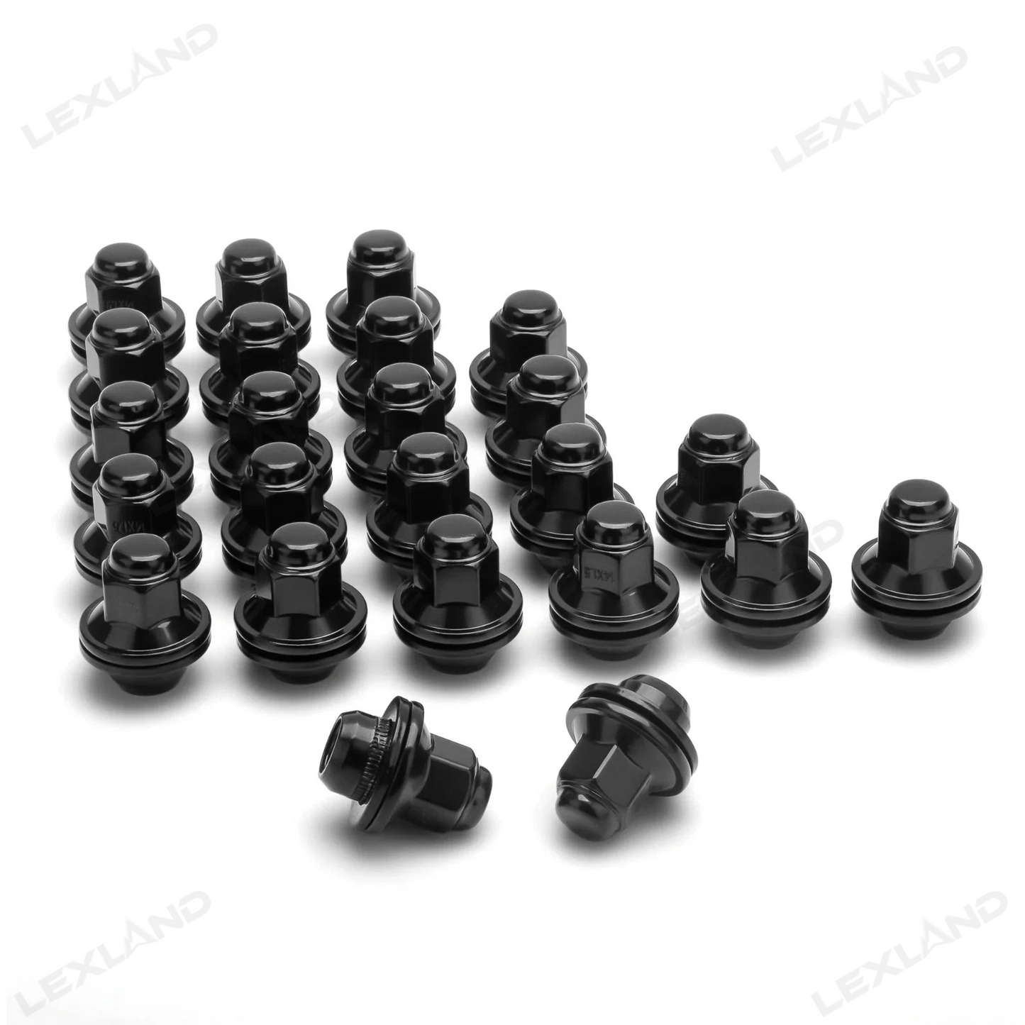Tacoma/4Runner/Tundra Lug Nuts M14×1.5 Wheel Lug Fasteners Set 24PCS for Toyota