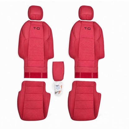 Tacoma /4Runner Seat Covers Embossed Seat Protector with TRD Style for Toyota