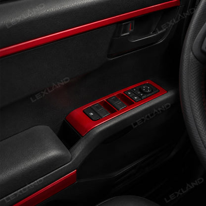Tacoma Interior Accessories Kit ABS Central Control Cover Trim for Toyota