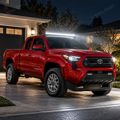 Tacoma Roof Combo Slim LED Work Light Bar 45-Inch Roof-Mounted Off-Road Driving Light for Toyota
