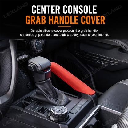 Tacoma Center Console Grab Handle Cover Silicone Interior Cover Trim for Toyota