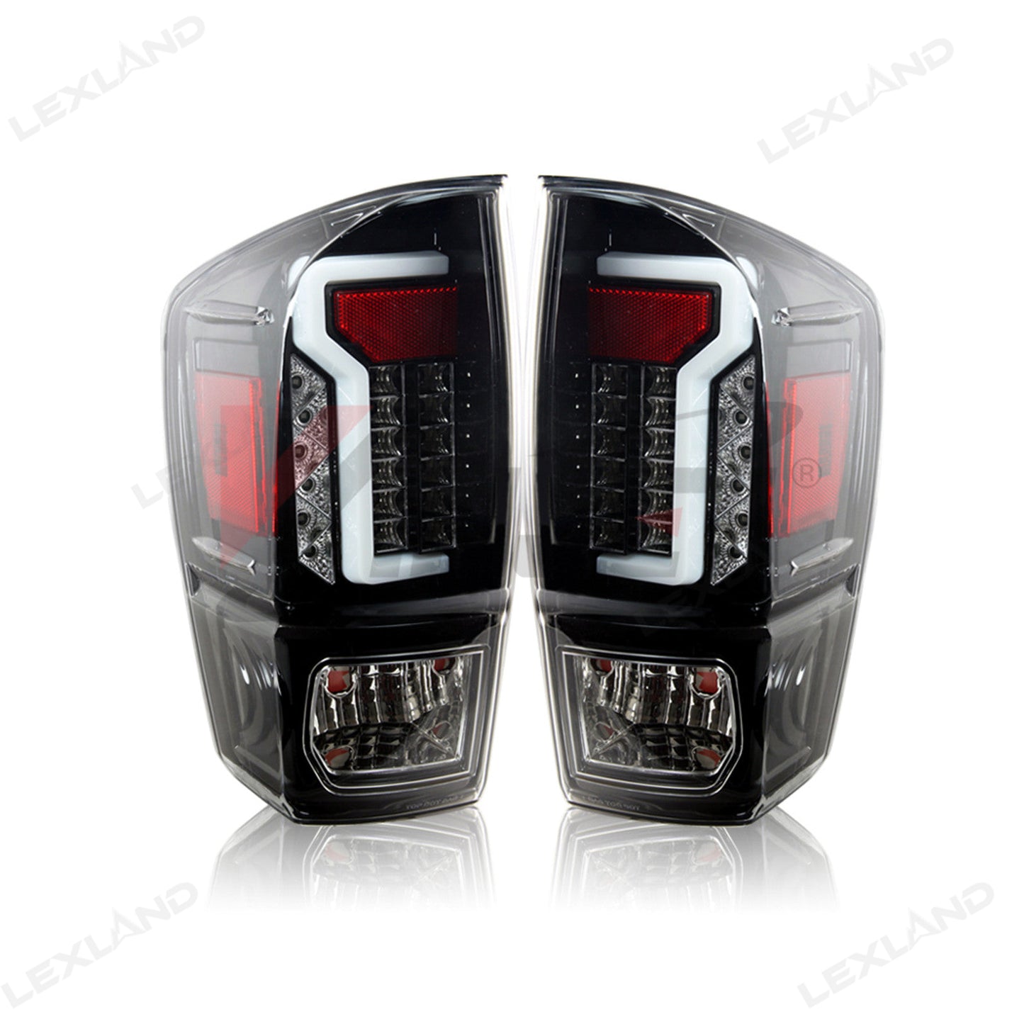 Tacoma 3rd Gen LED Tail Lights Taillights Assembly Plug-and-Play Rear Lamps for Toyota