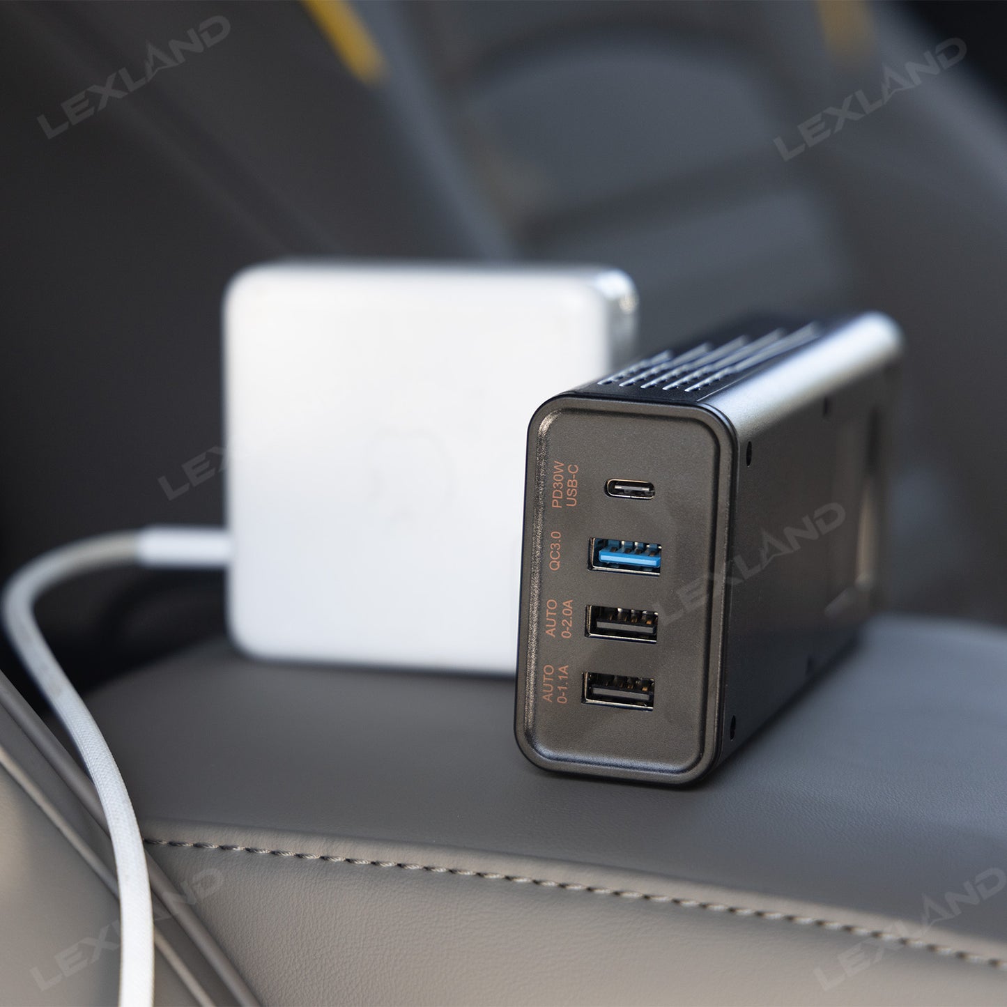 Tacoma/4Runner 200W Portable Power Inverter DC 12V to 110V AC Converter with LED Display & Cigarette Lighter Plug
