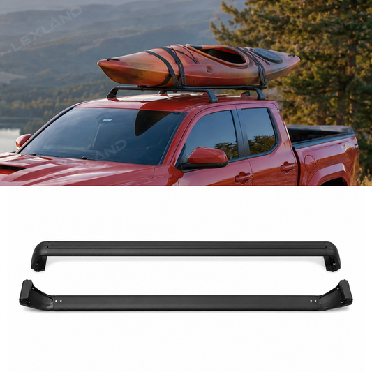 Tacoma Roof Rack Crossbar Aluminum Cargo Rack Luggage Carrier Cross Bars 1.0 for Toyota