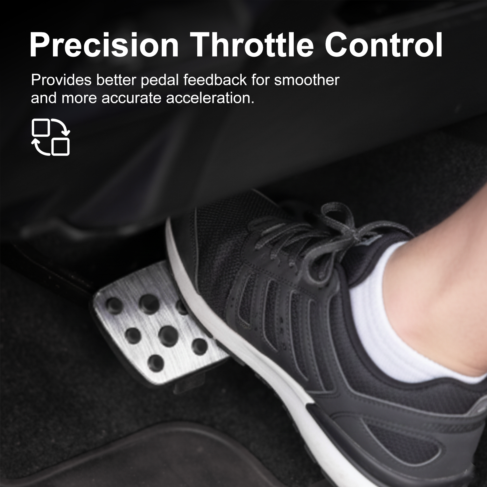 Tacoma Aluminum Foot Pedal Replacement Kit Non Slip Accelerator Brake – Lexland