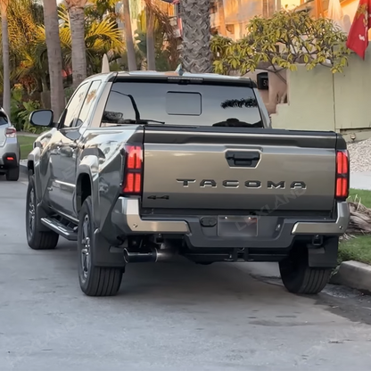 Tacoma Tail Light Cover Smoked Rear Light Cover Taillights Overlay for Toyota