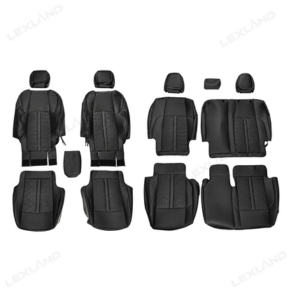 Tacoma/4Runner Seat Covers Diamond Pattern Seat Protectors Interior Protection for Toyota
