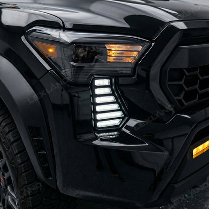 Tacoma LED Fang Lights Dual-Color Dynamic Daytime Running Lights for Toyota