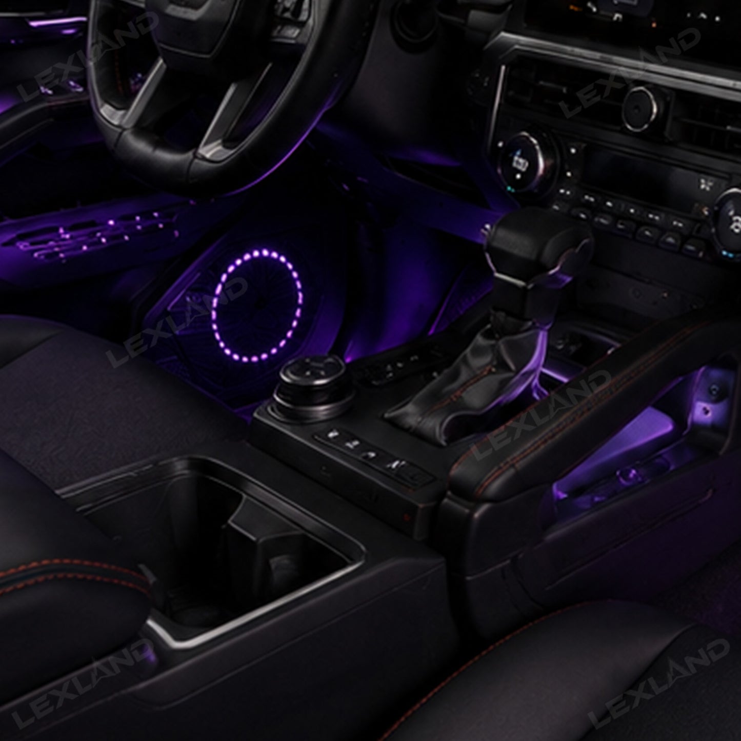 Tacoma RGB Ambient Lighting Kit Dynamic Interior LED Light Strips App Control & Music Sync
