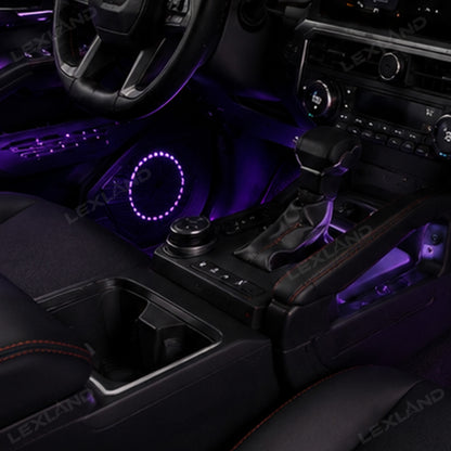 Tacoma RGB Ambient Lighting Kit Dynamic Interior LED Light Strips App Control & Music Sync
