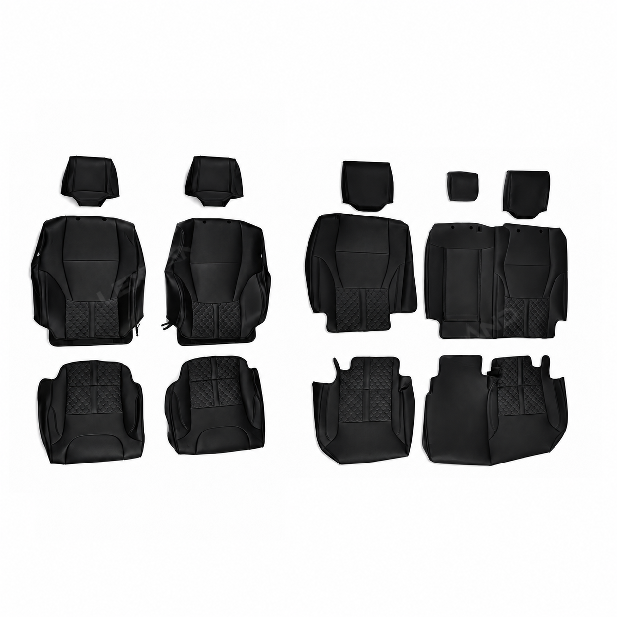 Tundra Seat Covers Capstone Style Interior Leather Covers Upgrade Seat Protector for Toyota
