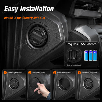Tacoma/4Runner Driver Side Dash LED Lantern Flashlight Portable LED Light for Toyota