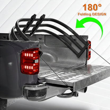 Tacoma Trunk Bed Extender Aluminum Alloy Tailgate Extender Cargo Extender Support for Toyota