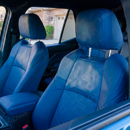 4Runner Seat Covers Full Coverage Blue Camo Seat Protectors for Toyota