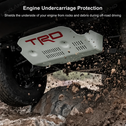 4Runner Front Engine Skid Plate Protector Guard TRD Style Underbody Off-Road Protection Plate