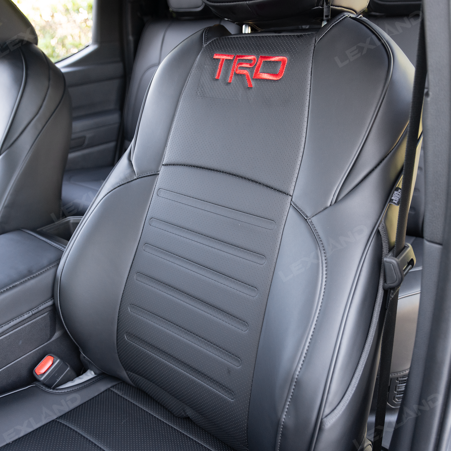 Tacoma /4Runner Seat Covers Full Coverage Embossed Seat Protector with TRD Style