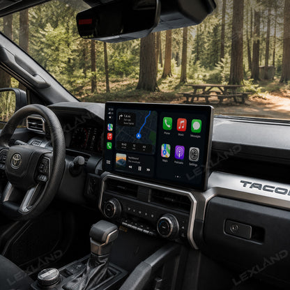Tacoma/4Runner Head Unit with Carplay & Android Auto 15.6" Center Console Navigation Touchscreen